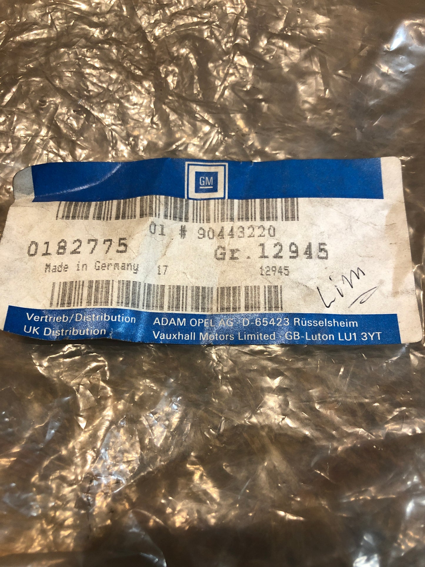 Original Opel Astra F Tankdeckel grundiert Neu