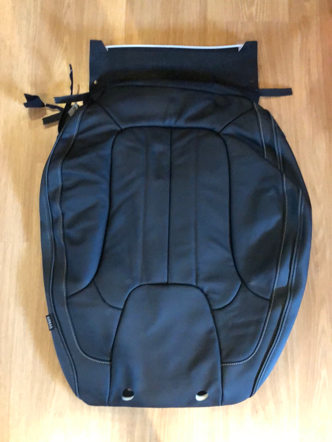 Original GM Opel Grandland X Sitzbezug Rückenlehne Leder Schwarz Neu