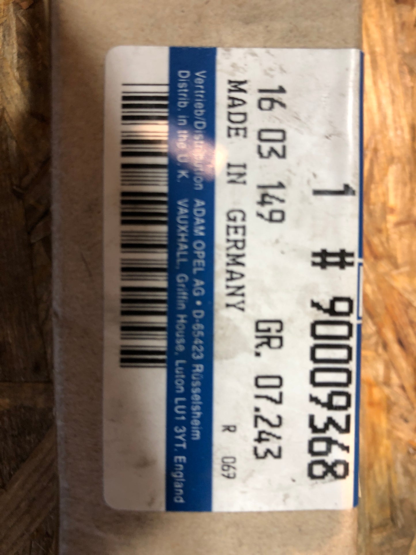 Original Opel Ascona Reparatursatz Koppelstange Neu
