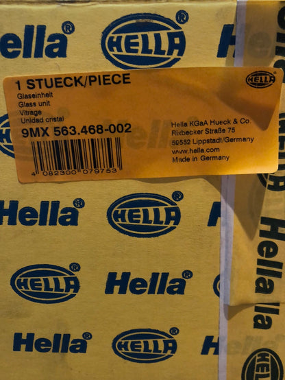 Original Hella LKW Glas Außenspiegel Neu