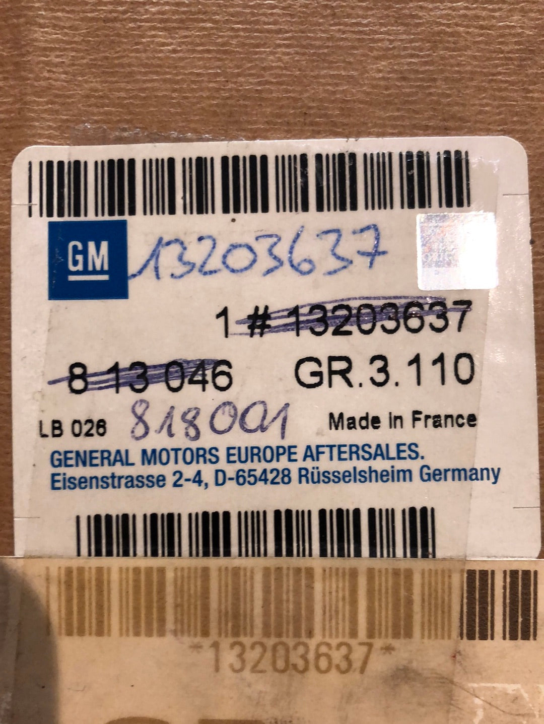 Original GM Opel Zafira B Astra H Sintra Dieselfiltergehäuse Neu