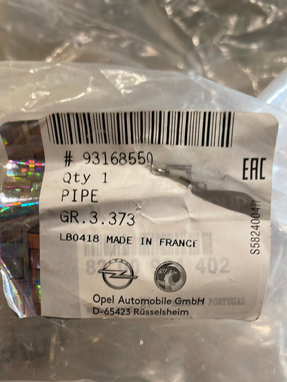 Original GM Opel Vivaro F7/ E7/X83 Kühlmittelrohr Turbo Neu