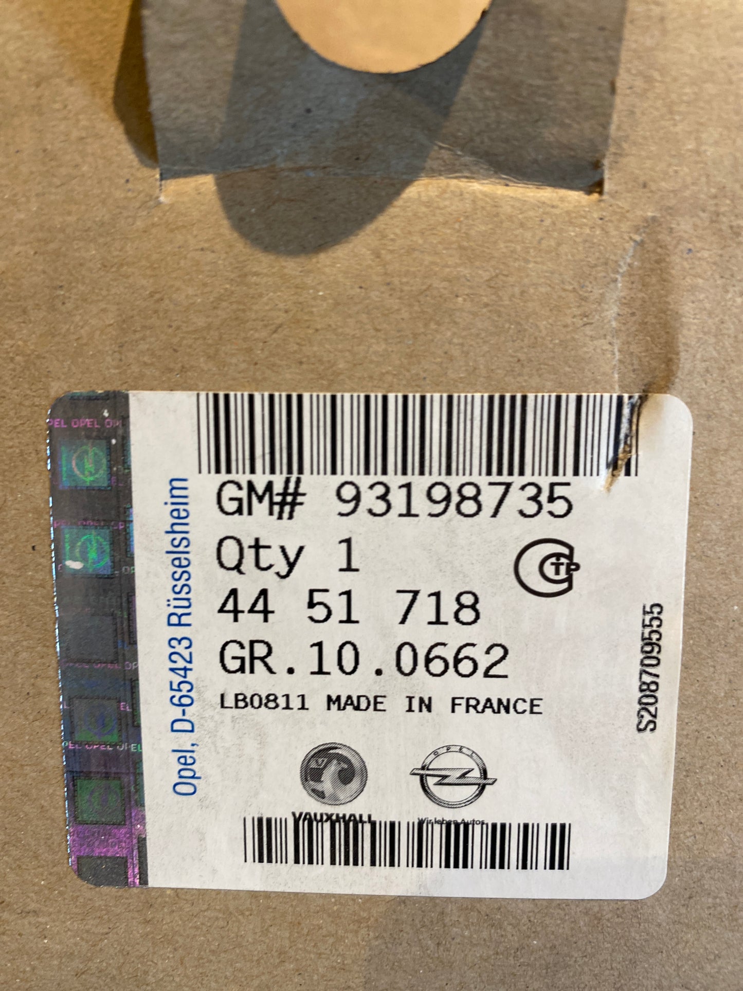 Original Opel Movano Vivaro spannrolle kahlriehmenspanner NEU