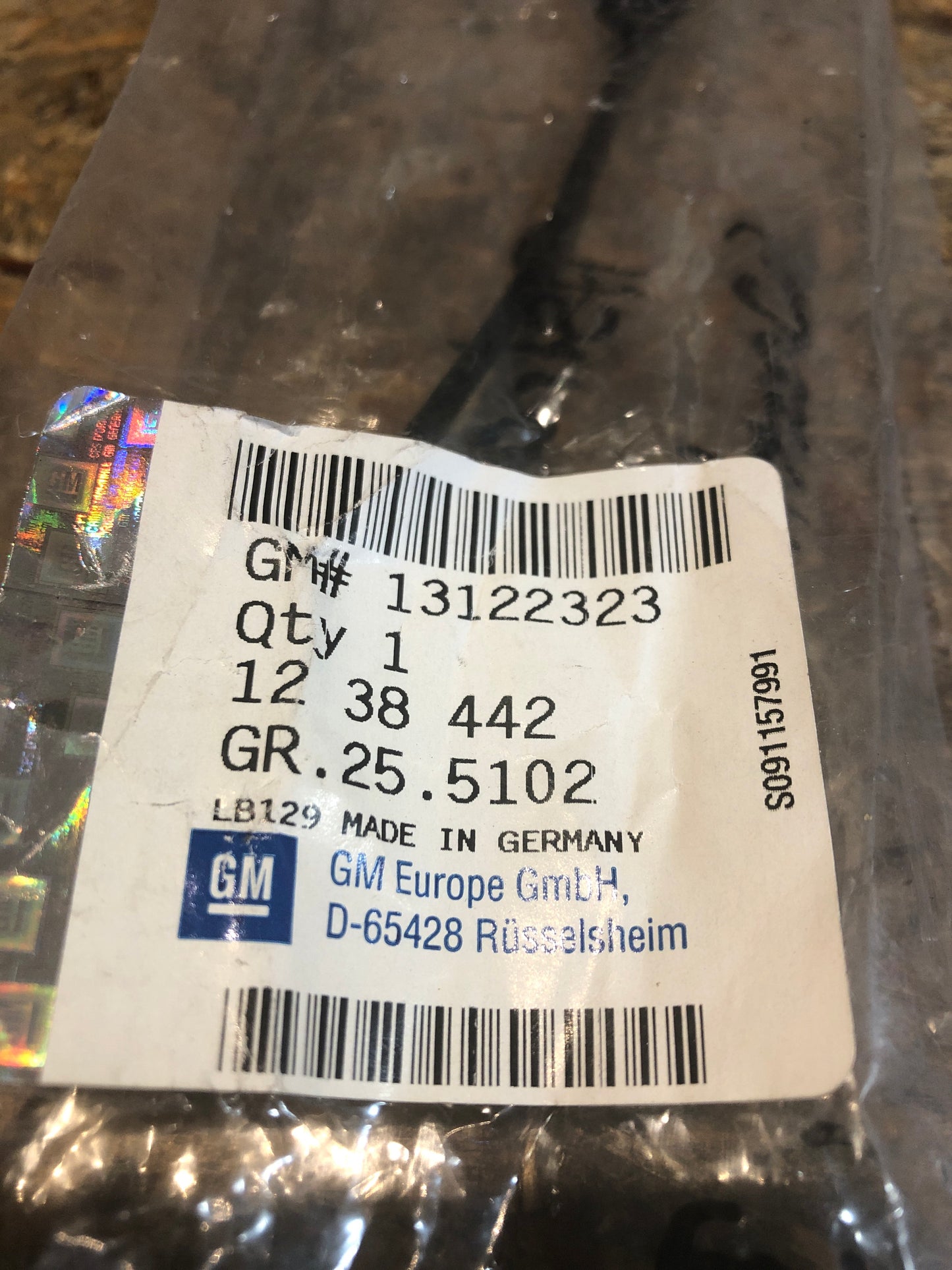 Original Opel Astra G Warnkontakt Bremsverschleiß Neu