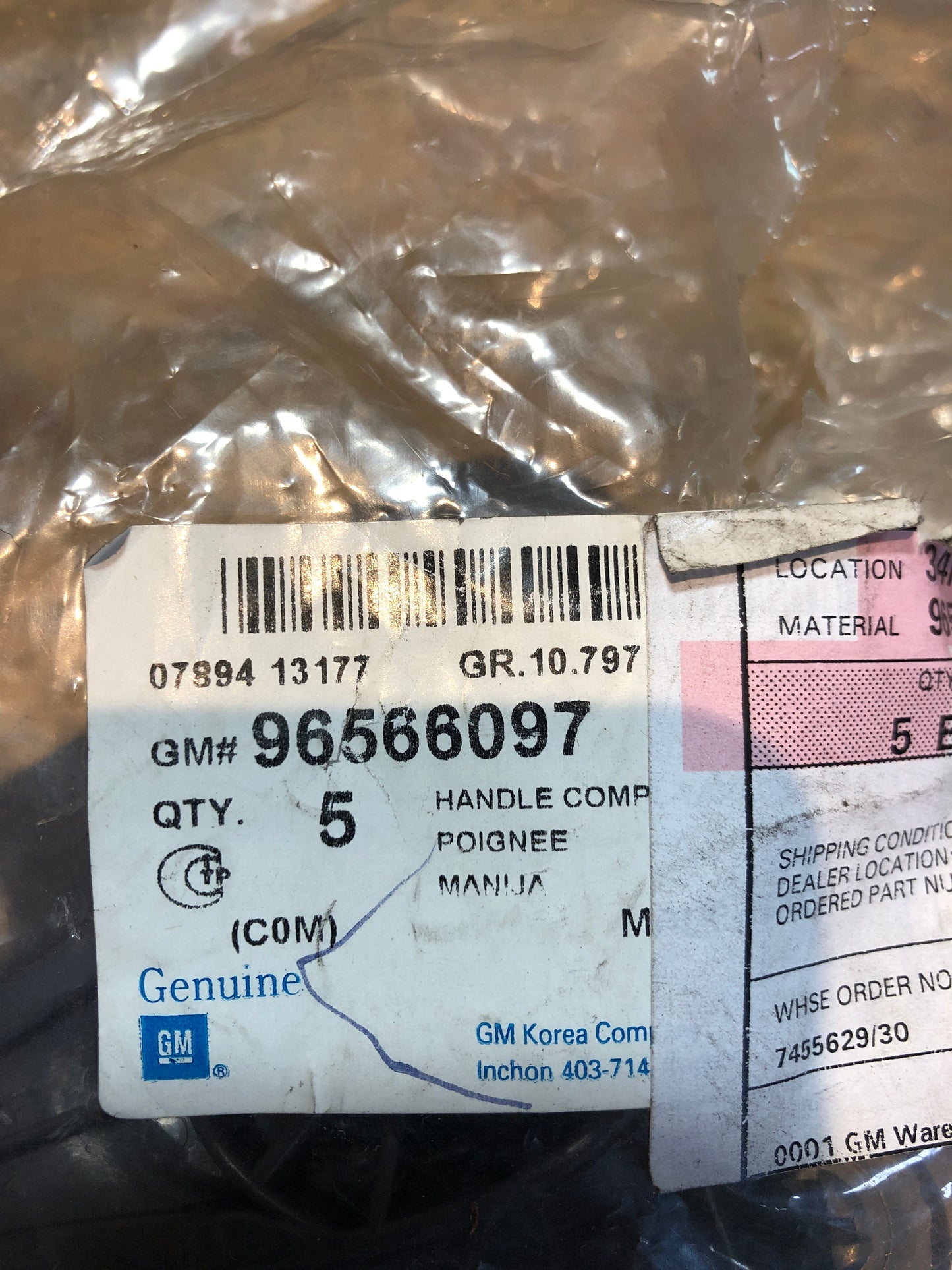 Original GM Daewoo Matiz Fensterhebergriff Neu