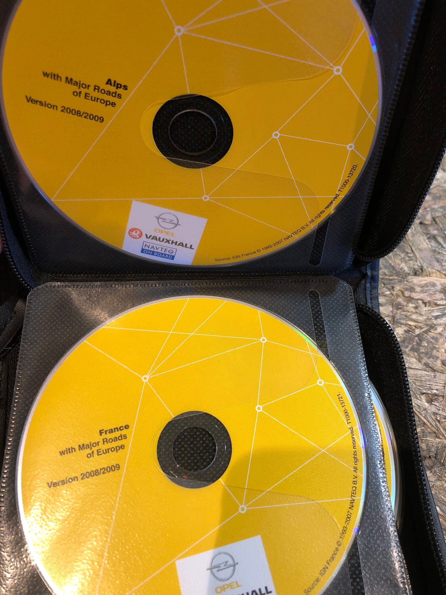 Original Opel Navigation CD West Europa 2008/2009