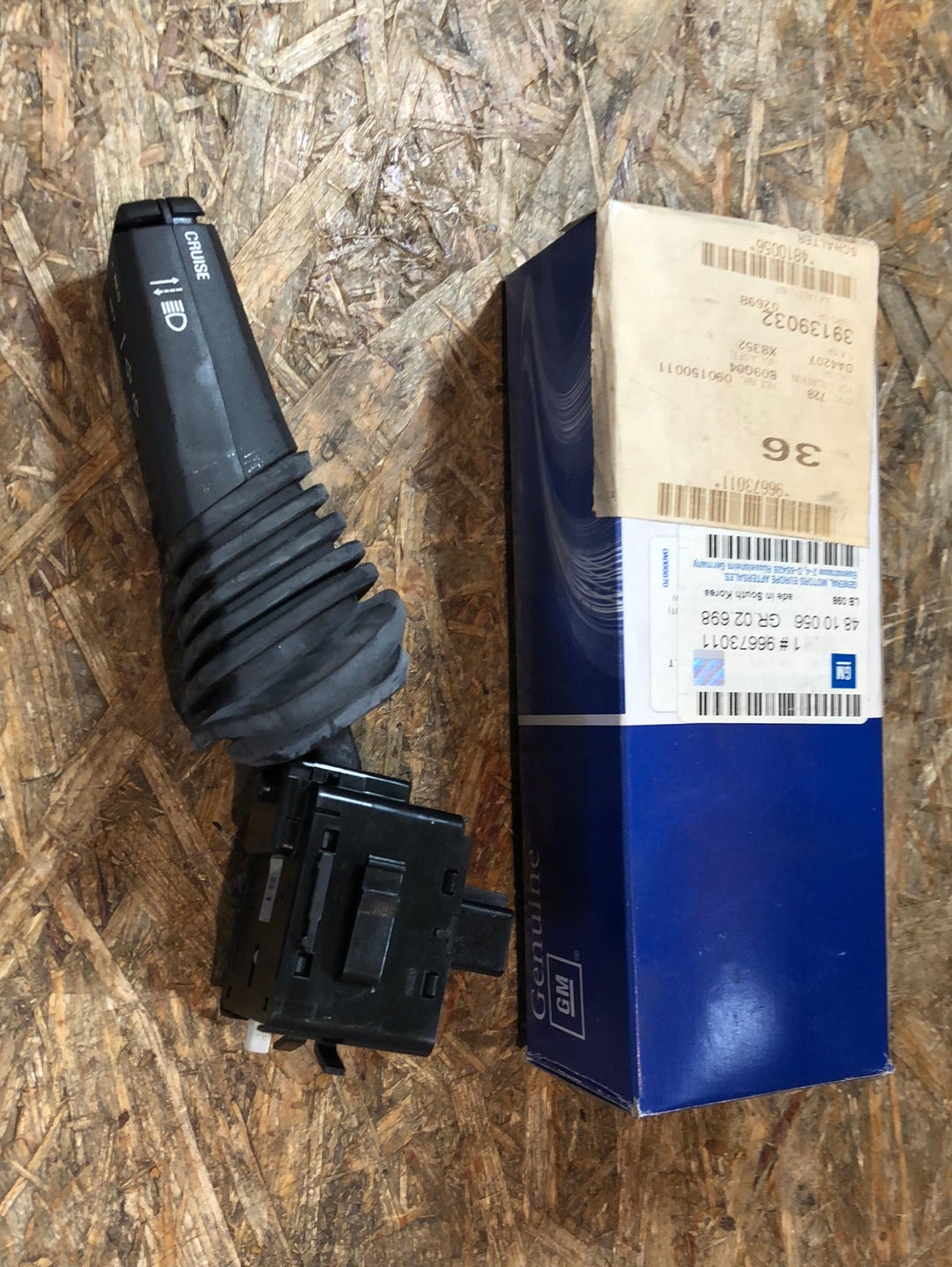 Original GM Opel Antara Blinkerschalter Tempomat Neu