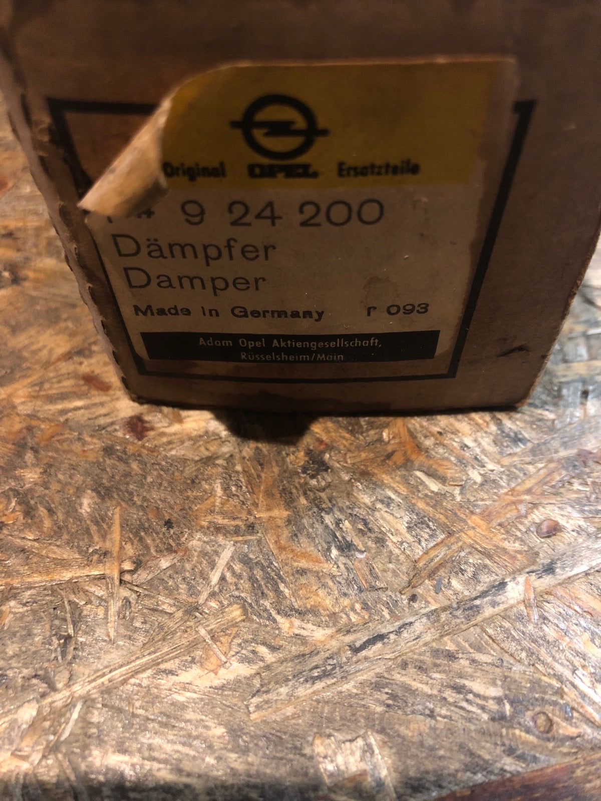 Original Opel Commodore A B Blitz Lenkungsdämpfer Neu