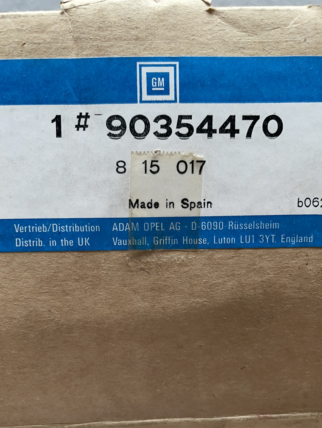 Original GM Opel Corsa A Kraftstoffpumpe Neu