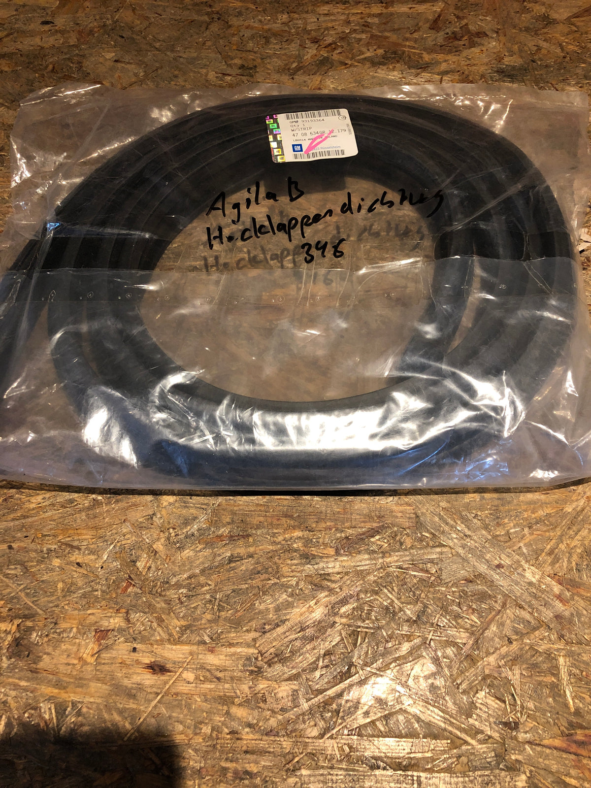 Original Opel Agila B Heckklappendichtung Neu
