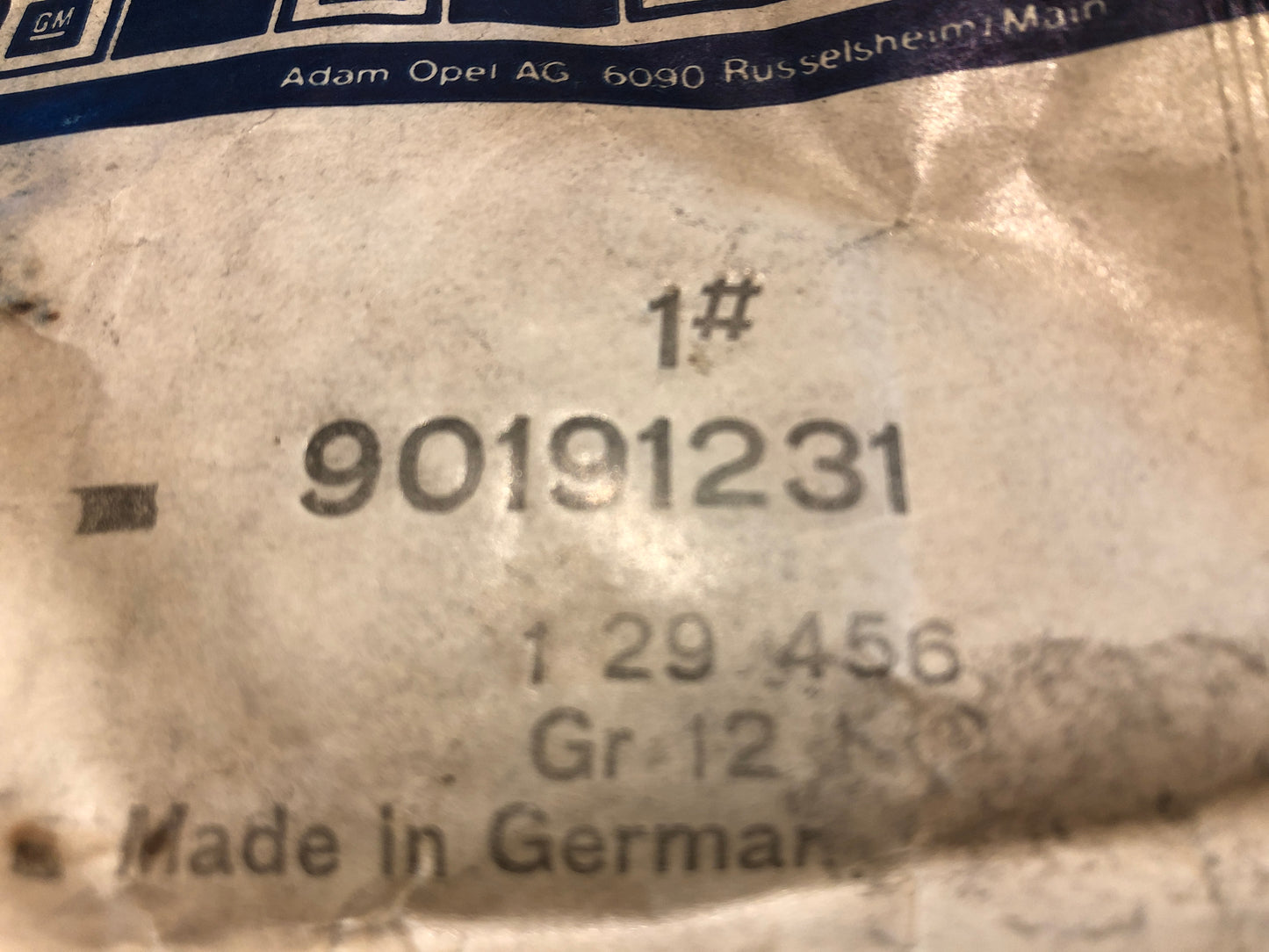 Original Opel Kadett E Schriftzug Neu