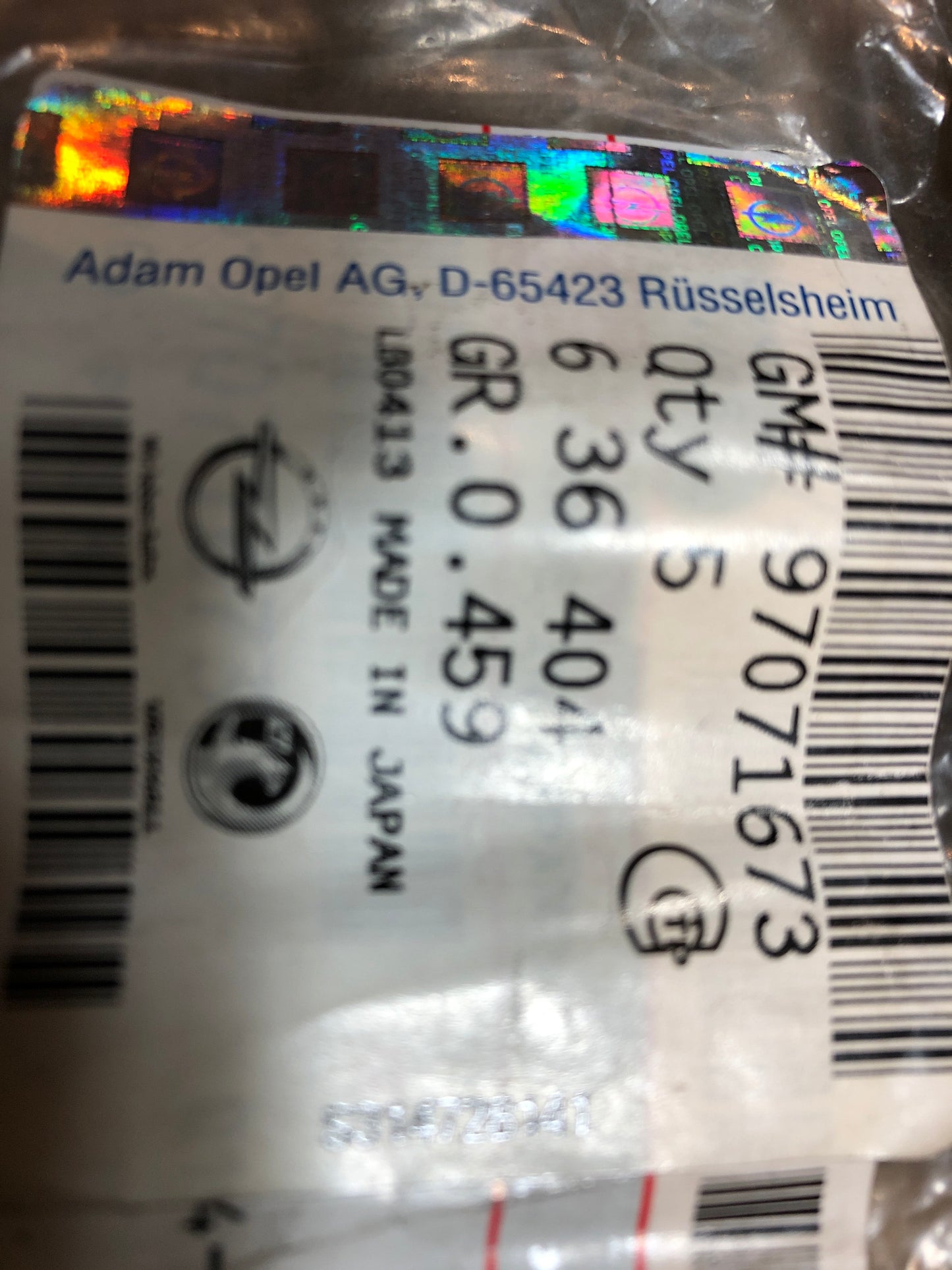 Original GM Opel Monterey Frontera Schubstange Neu