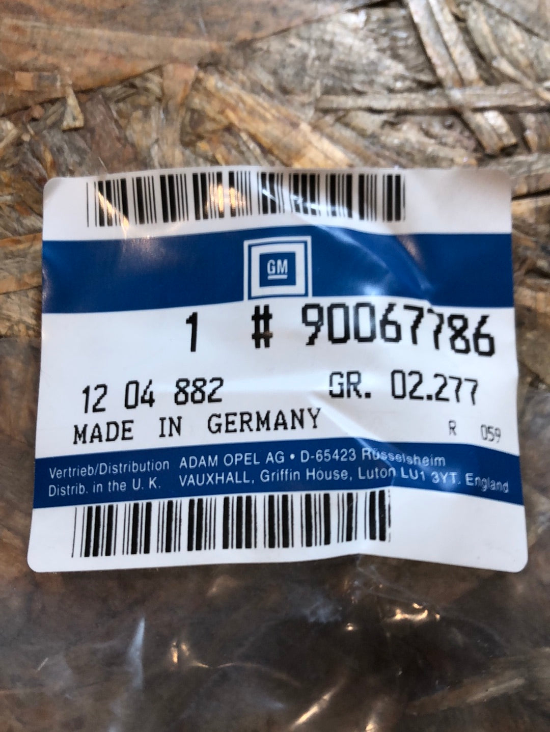Original GM Opel Senator B Buchse Lichtmaschine an Halter Neu