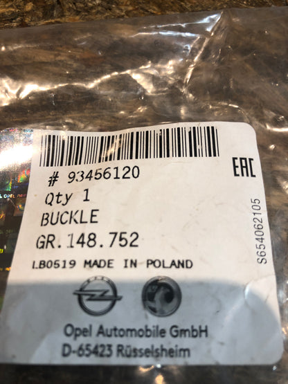 Original GM Opel Vivaro B Schloss Sicherheitsgurt außen Neu