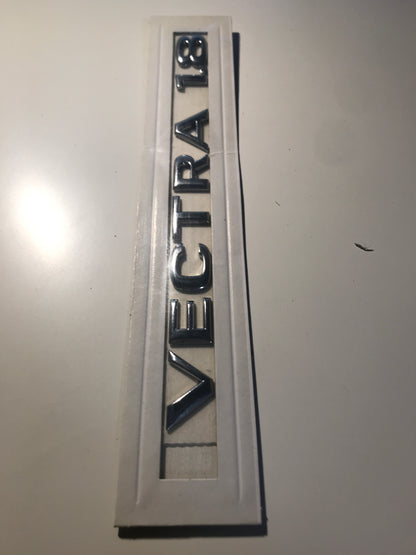 Original Vectra 1,8 Schriftzug hinten NEU