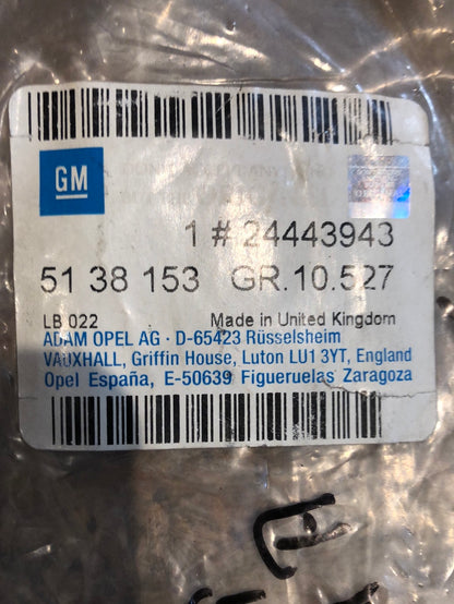 Original GM Opel Astra G Zafira A Türgriff außen rechts Neu