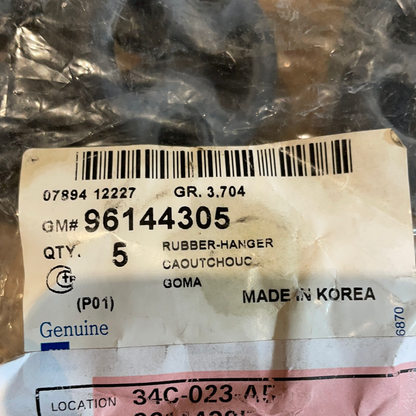 Original GM Opel Anschlagpuffer Auspuff Neu