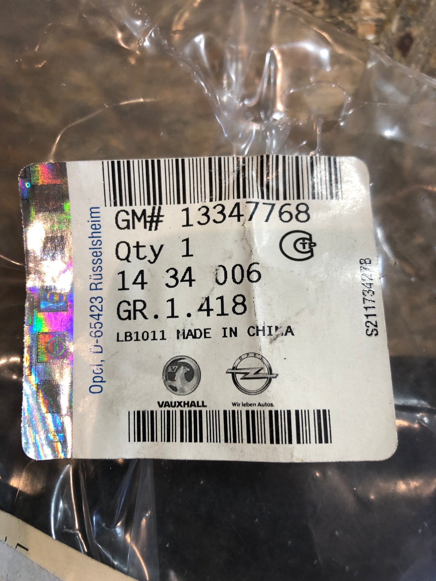 Original Astra H Zafira B Werkzeugtasche