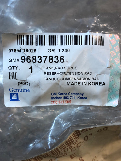 Original GM Opel Antara Angleichsbehälter Kühlwasser Neu