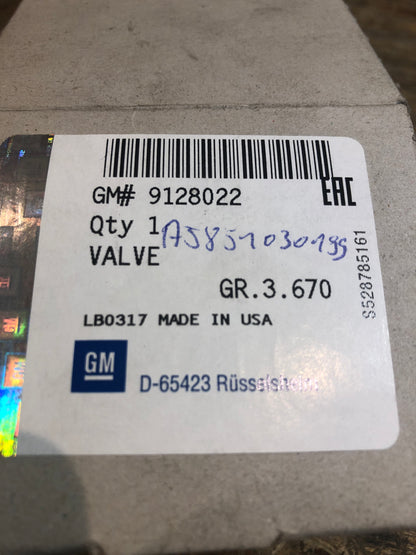 Original Opel Astra G AGR Ventil Neu