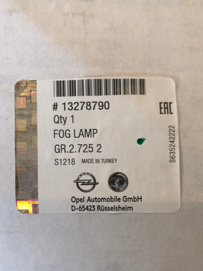 Original GM Opel Zafira C Nebelschlussleuchte links Neu
