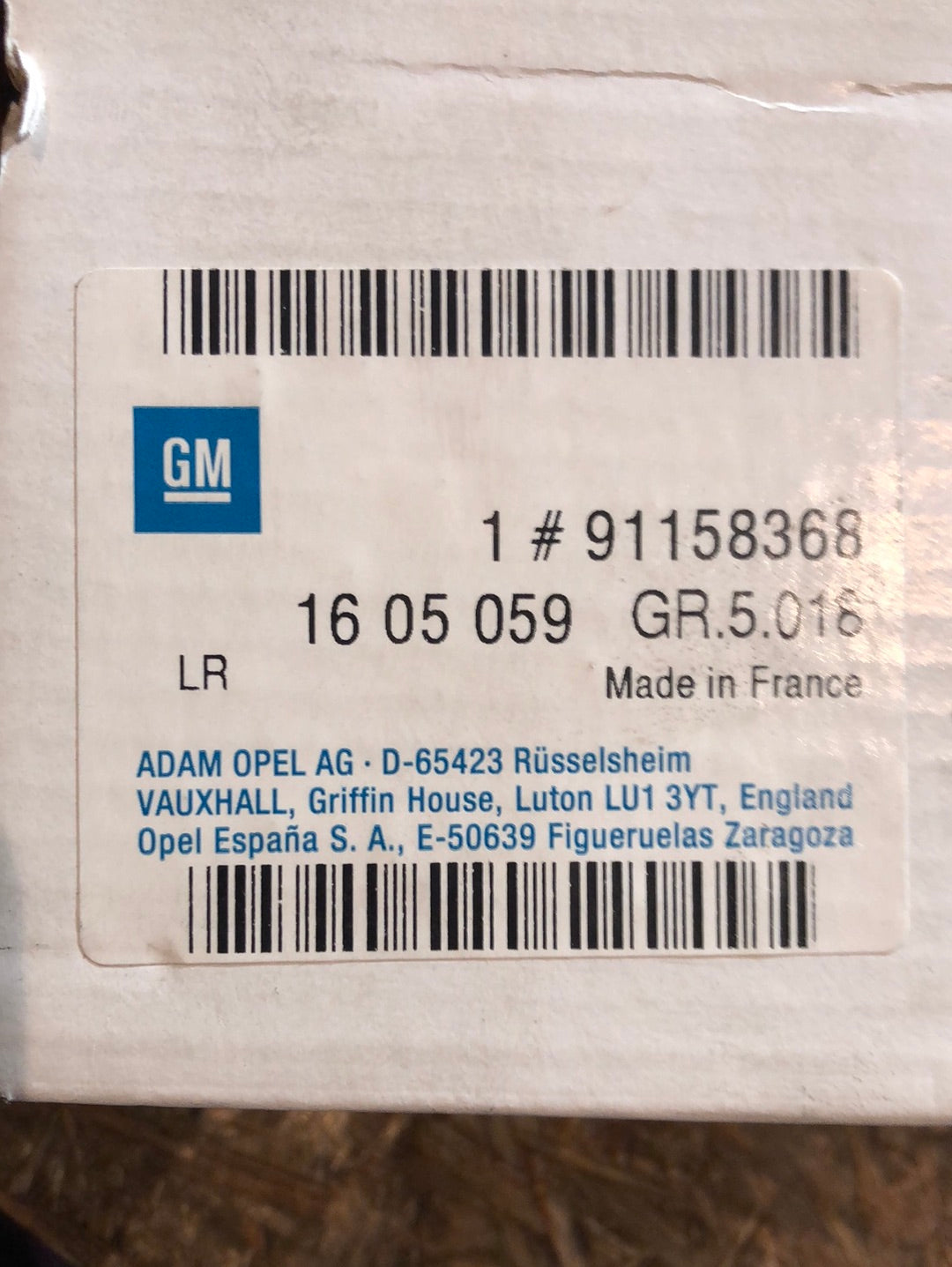 Original GM Opel Astra Van Manta Rekord F Kadett E Cavalier Bremsbacken Neu