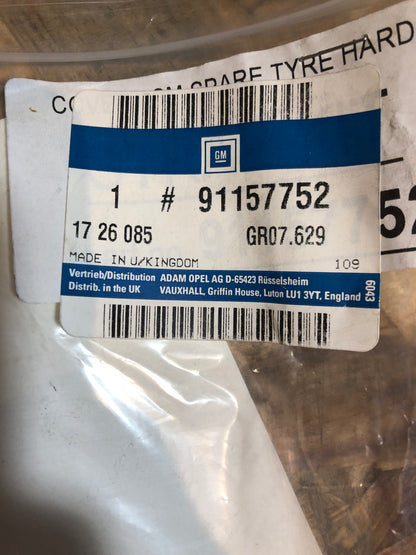 Original GM Opel Frontera Abdeckungsriemen Reserverad Neu