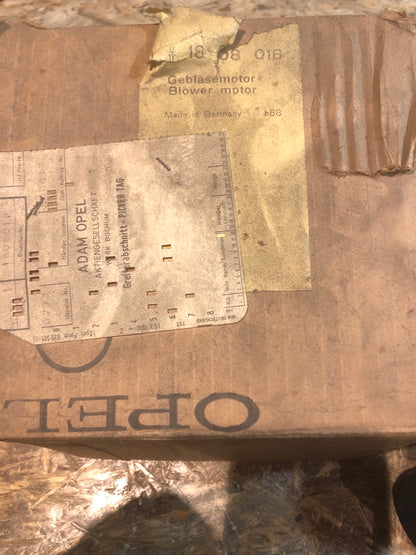Original Opel Kadett B Gebläsemotor Neu
