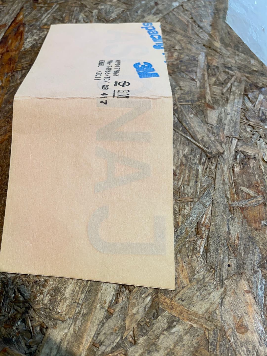 Original GM Opel Ascona J Schriftzug „Ascona J“ schwarz Neu