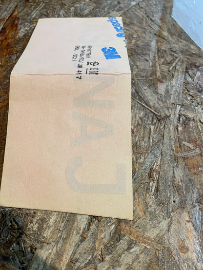 Original GM Opel Ascona J Schriftzug „Ascona J“ schwarz Neu