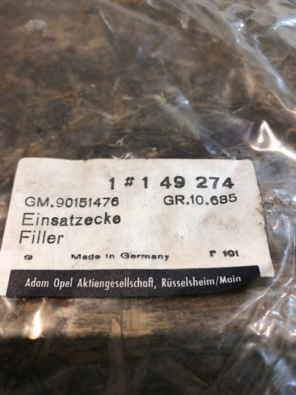 Original Opel Ascona C Einsatzecke Karosserie Neu
