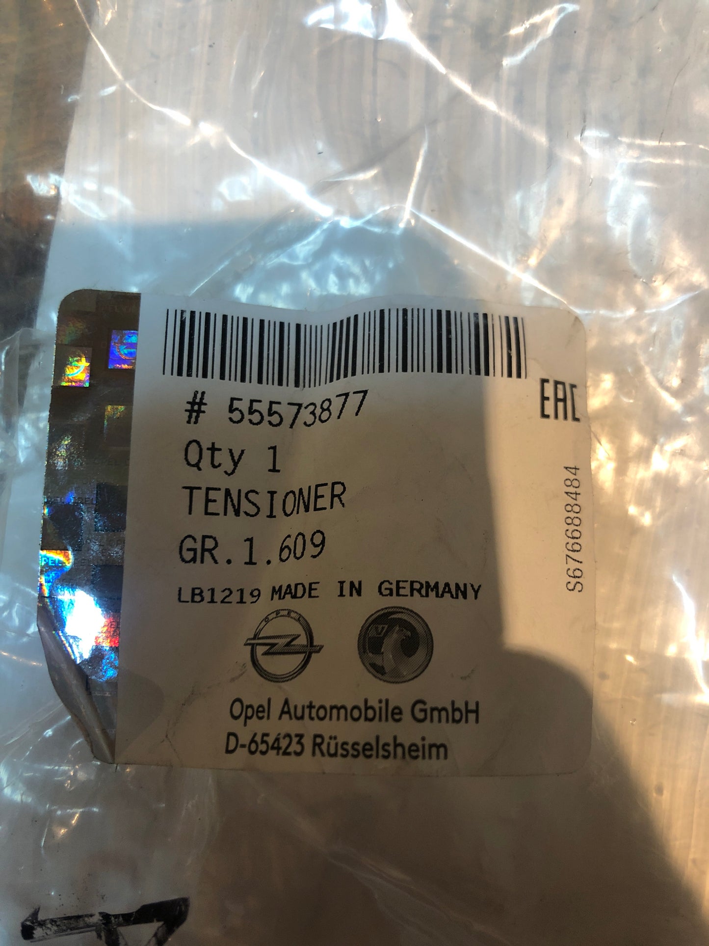 Original GM Opel Astra J Spanner Unterdruckpumpe Neu