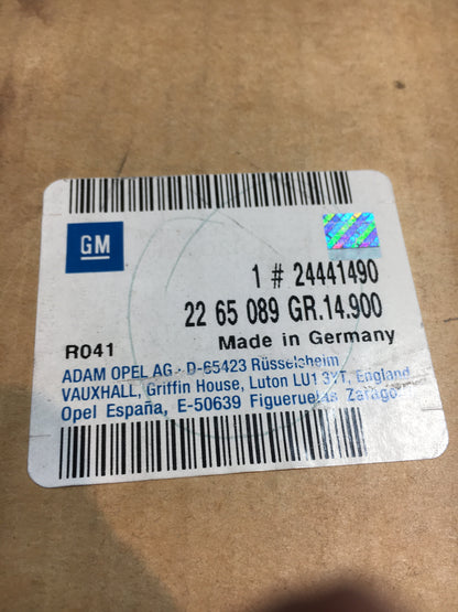 Original Zafira A Armlehne links grau NEU