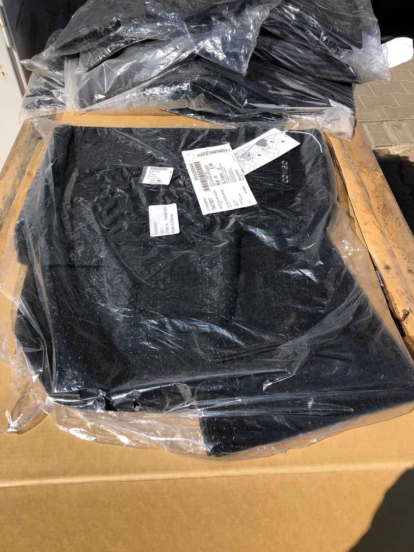 Original Opel Combo E Fußmatten Set Neu