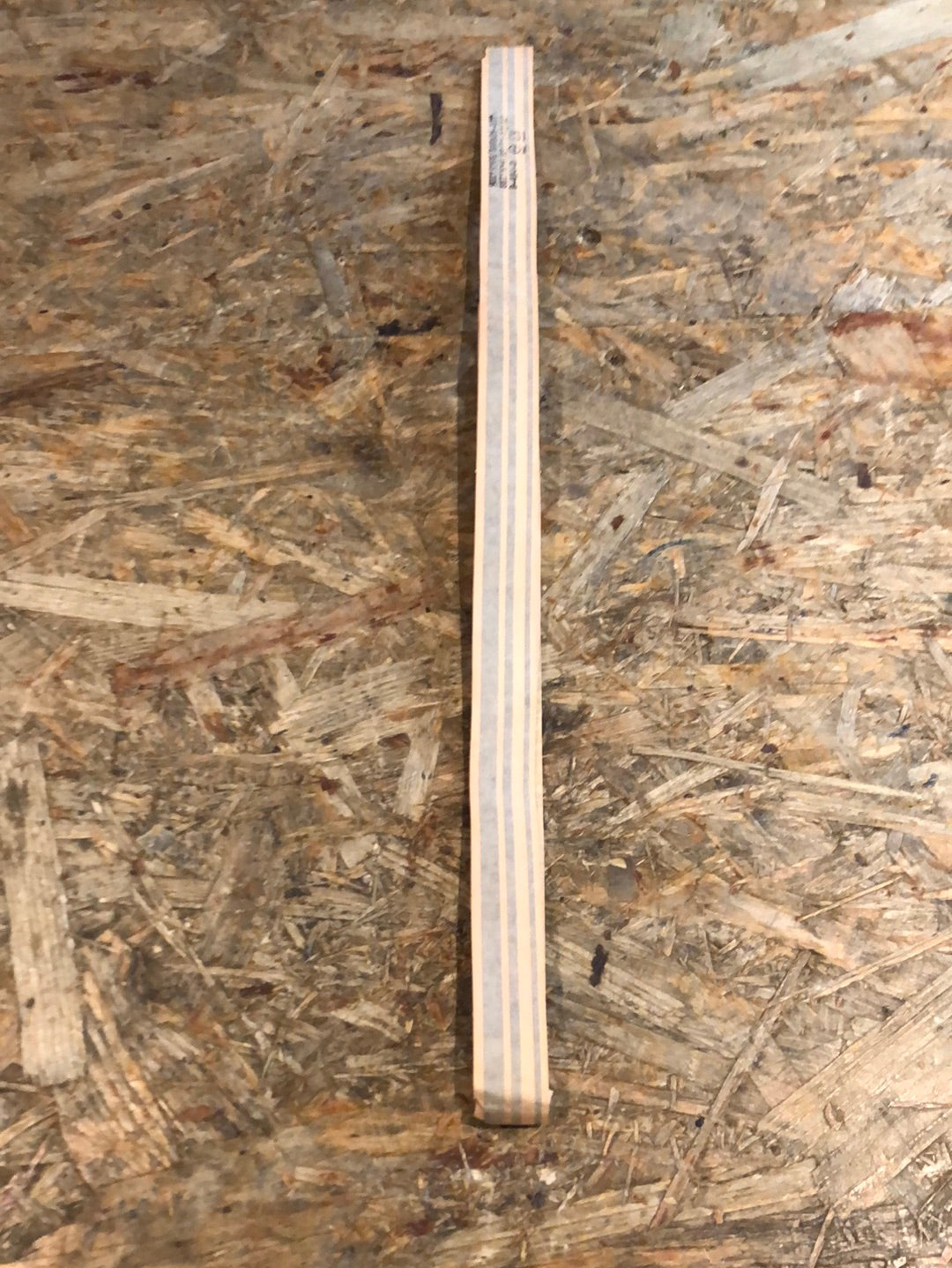 Original GM Opel Ascona C GLS/Touring Farbstreifen Seitenwand hinten rechts Braun Neu