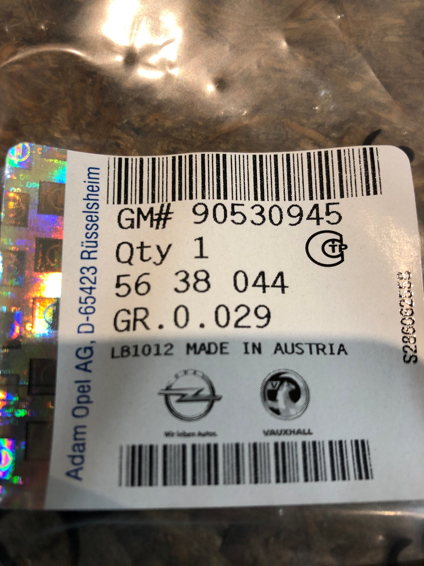 Original GM Opel Astra G Zafira A Deckel Zahnriemen vorne oben Neu