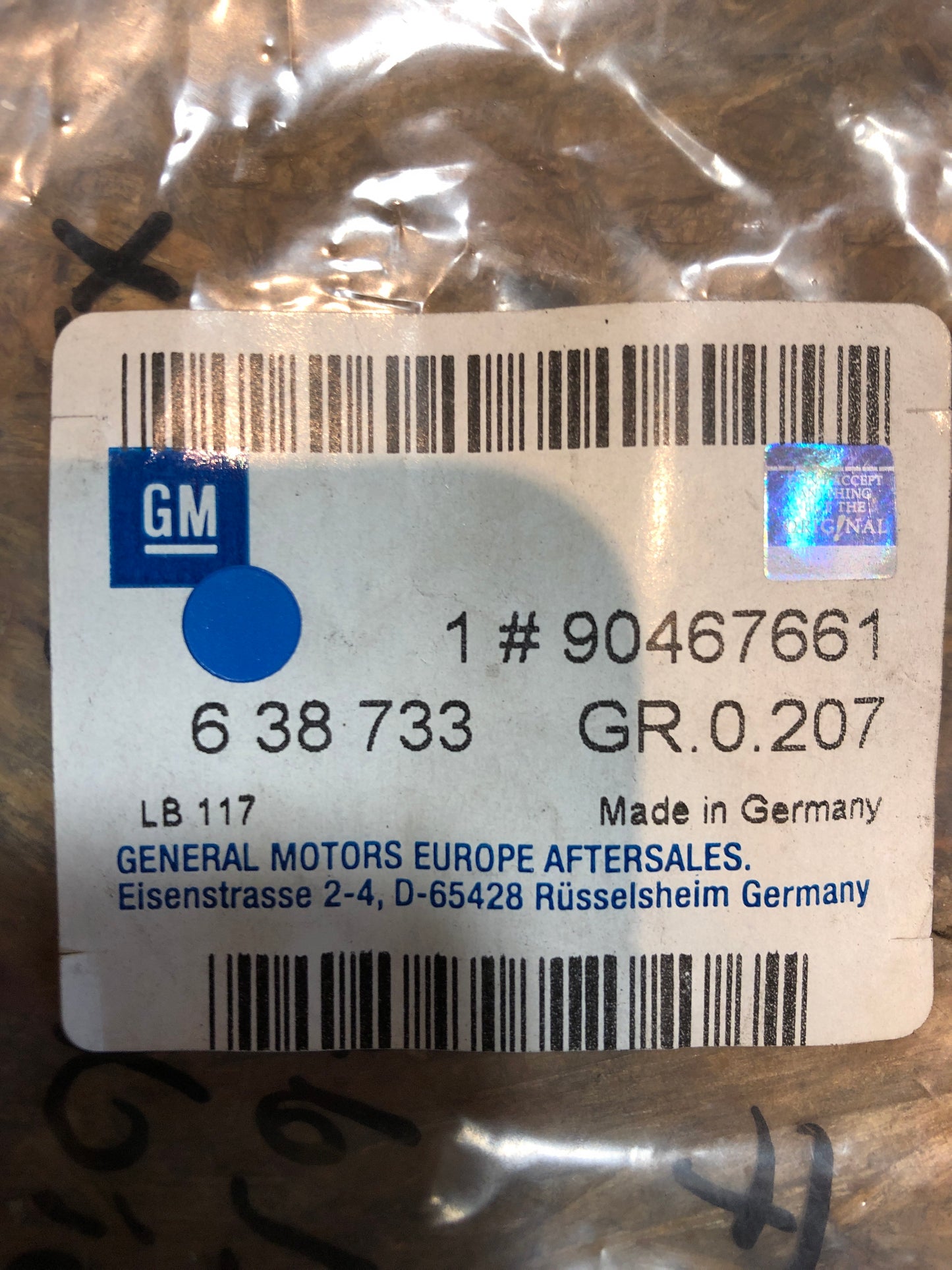 Original GM Opel Astra F 1.7D Ventildeckeldichtung Neu