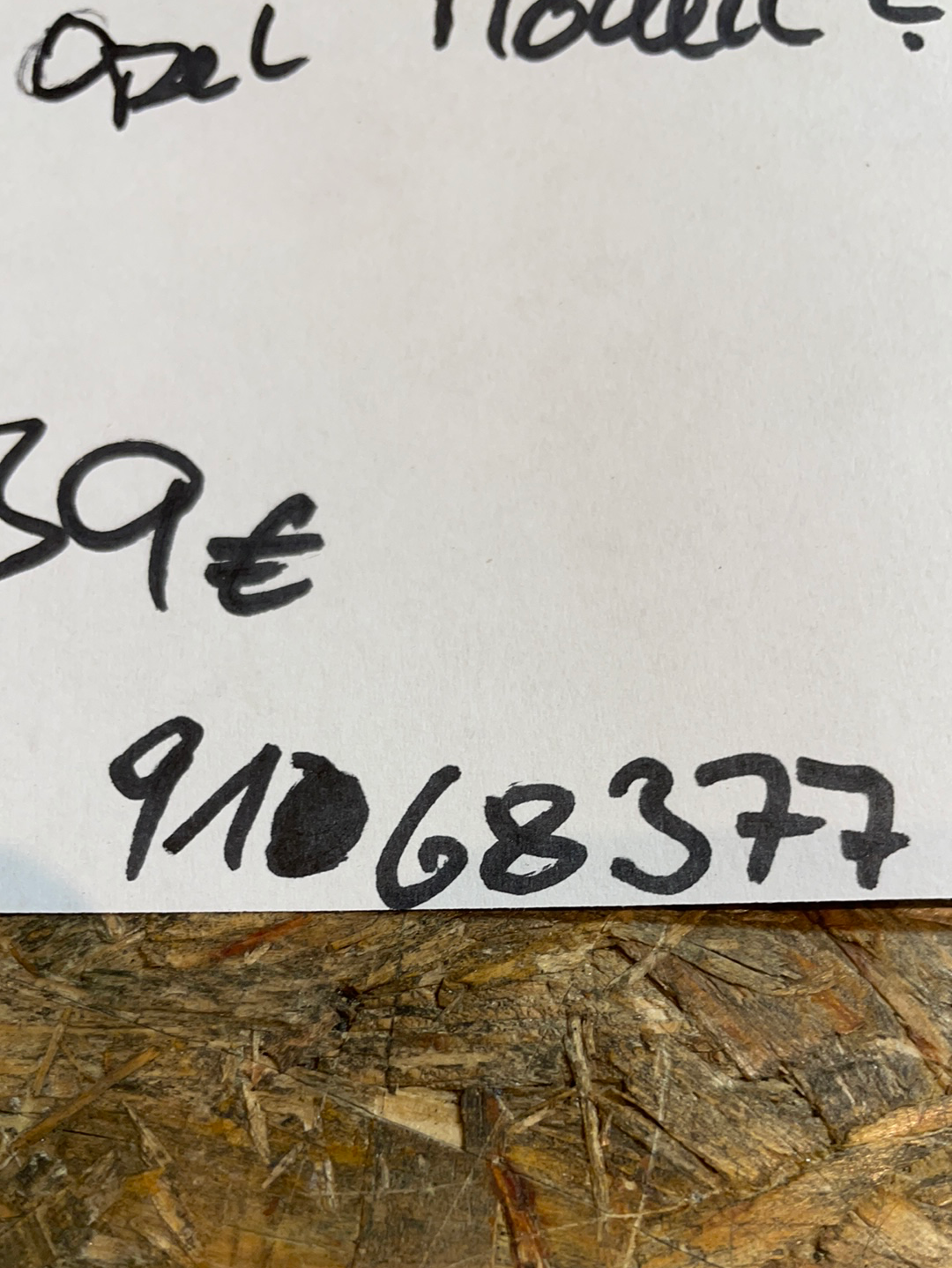 Original GM Opel Bowdenzug Gasregulierung Neu