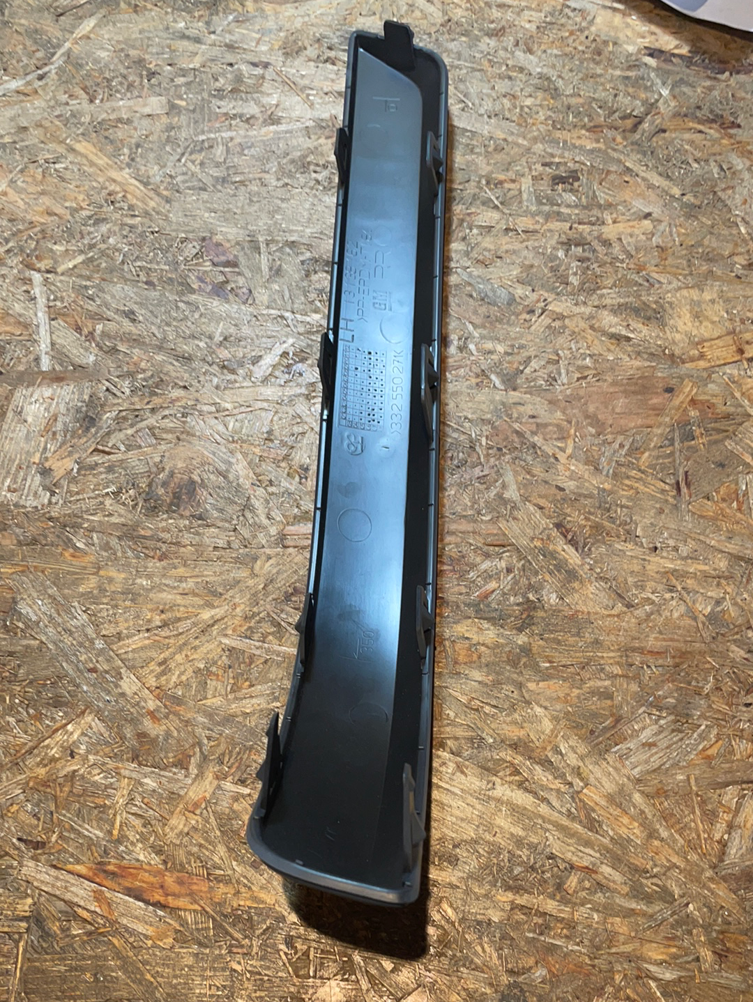 Original GM Opel Astra H Caravan Schutzleiste Stoßfänger hinten links Neu