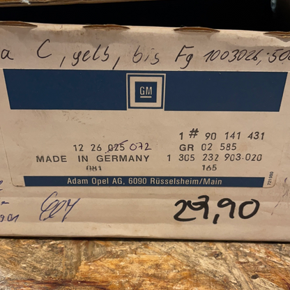 Original GM Opel Ascona C Bosch Blinkerleuchte links gelb Neu