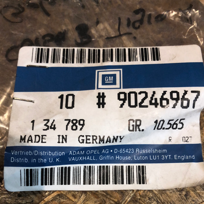 Original Opel Corsa B Tigra A Gelenkklammer Stange an Türschloss Neu