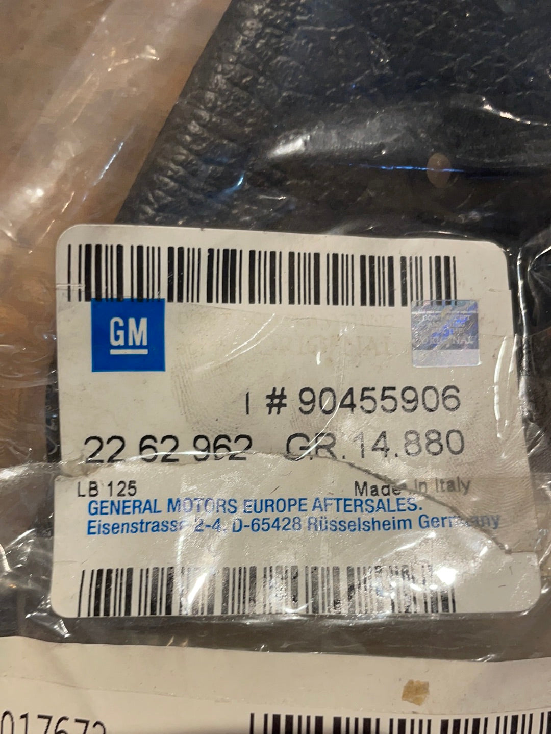 Original GM Opel Astra G Abdeckung Verkleidung Sitz vorne links innen Fahrersitz Neu