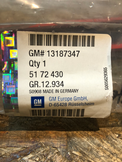 Original GM Opel Zafira B Schutzzierleiste Hintertür Neu