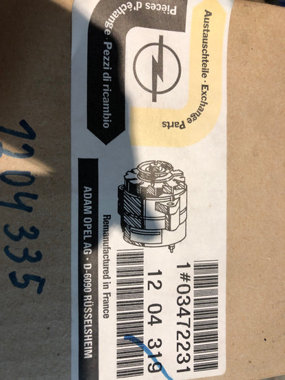 Original GM Opel Calibra Lichtmaschine 14V 45A Neu
