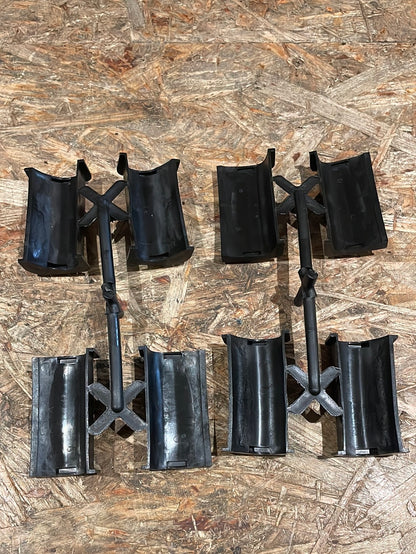 Original GM Opel Oldtimer Abdeckklappen Set Einsatzecke Plastik Neu