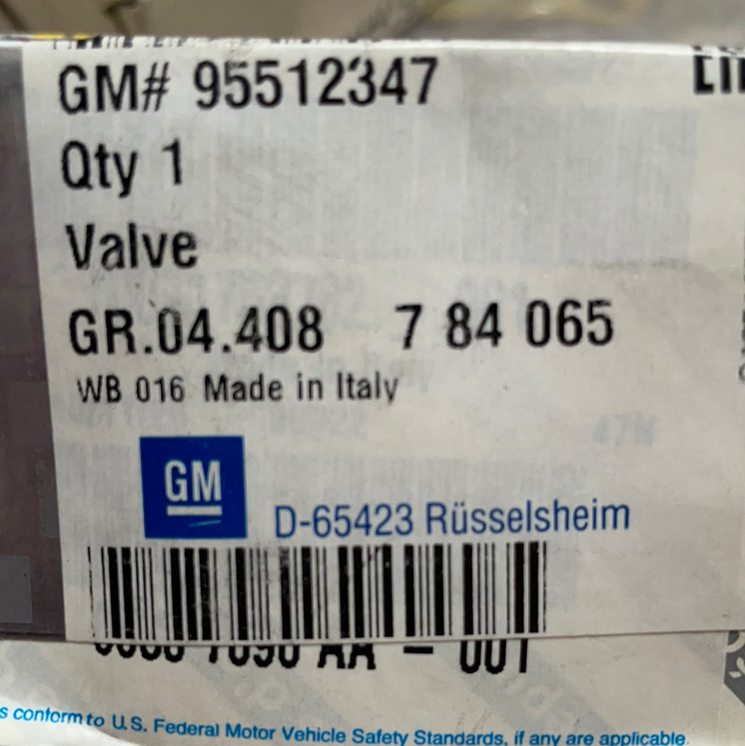 Original GM Opel Combo D Magnetventil Drucksteuerung Neu