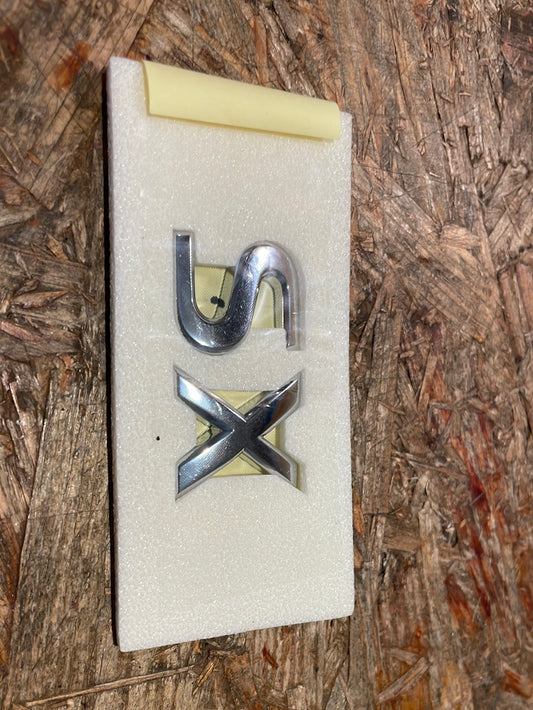 Original GM Chevrolet Lacetti Emblem „SX“ Neu