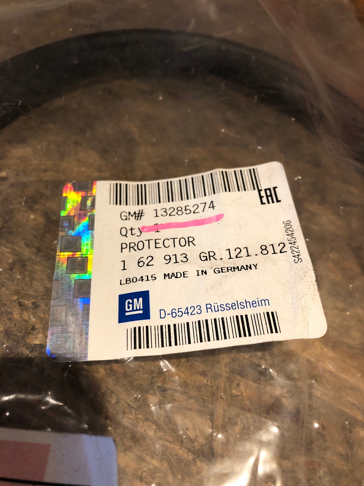 Original Opel Corsa D Dichtung Kantenschutz Neu