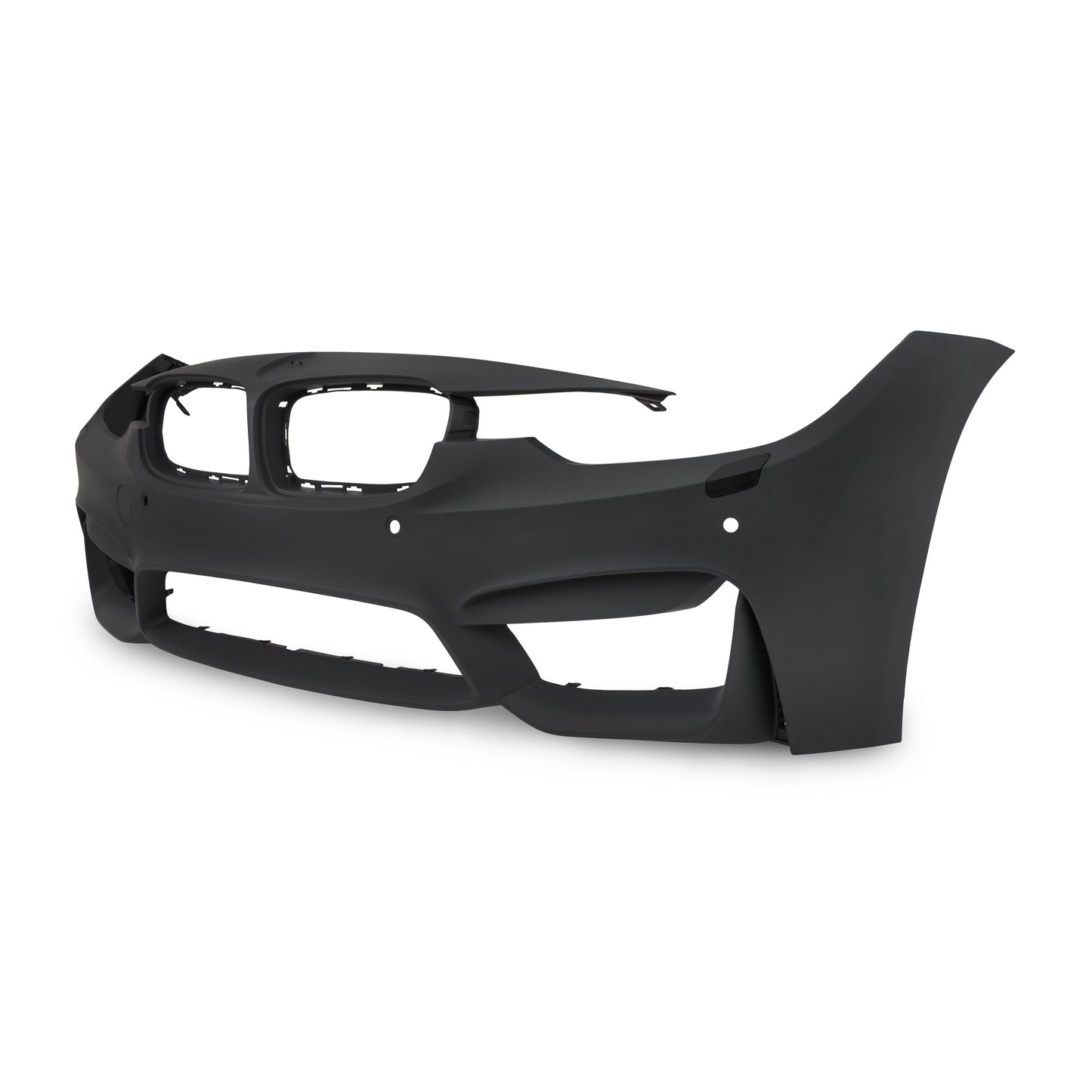 Frontstoßstange Stossstange im Sport-Design mit PDC-Bohrungen und SRA passend für BMW 3er BMW F30 LCI, 05/2015-2018