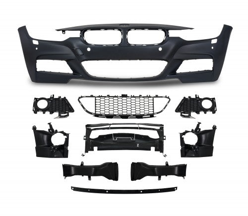 Stoßstangen Kit inkl. Seitenschweller mit PDC-Bohrungen und SRA